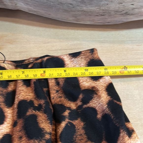 Zara leopard print flare skirt - Picture 4 of 5
